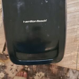 Hamilton Beach Black Compact Kitchen Appliance